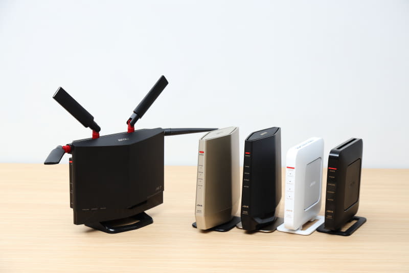 今回発表された3機種（提供：株式会社バッファロー）