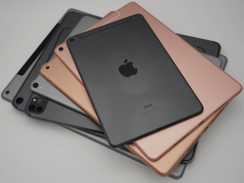 筆者の所有するiPad。なんでこんなに持ってるねんと思われるかも知れないが、筆者自身もそう思ってる