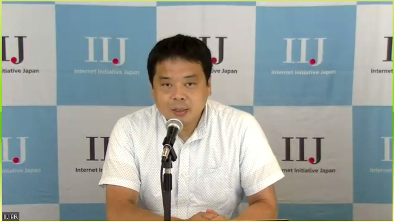 IIJ IoTビジネス事業部 副事業部長の齋藤透氏
