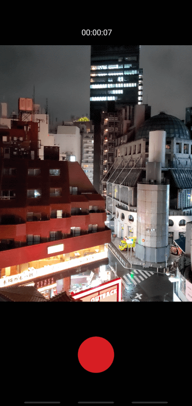 シャッターボタンの長押しで、動画を撮影できるようになった