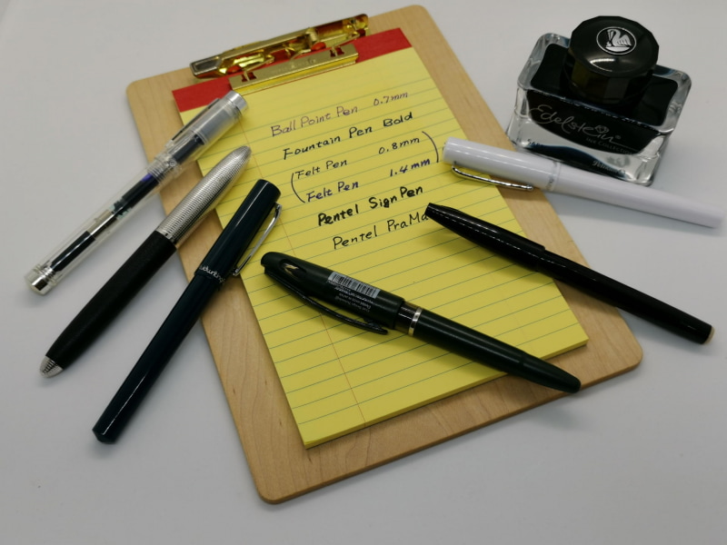 万年筆のインクが使える筆記具はこれからもいろいろなタイプが発売されるだろう
