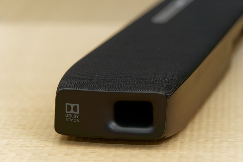 Dolby ATMOS対応。サブウーファーも内蔵する