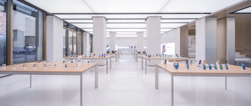 全製品を展示する「All Product Zone」