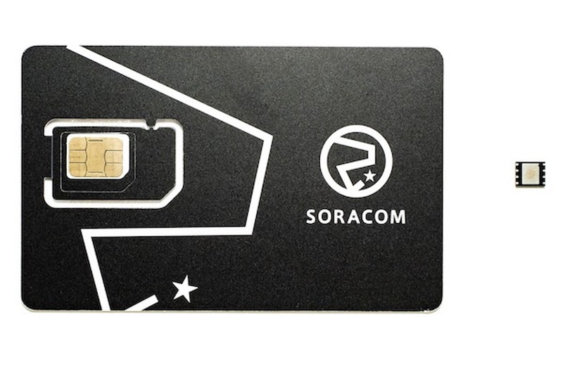 SORACOM IoT SIMとチップ型SIM