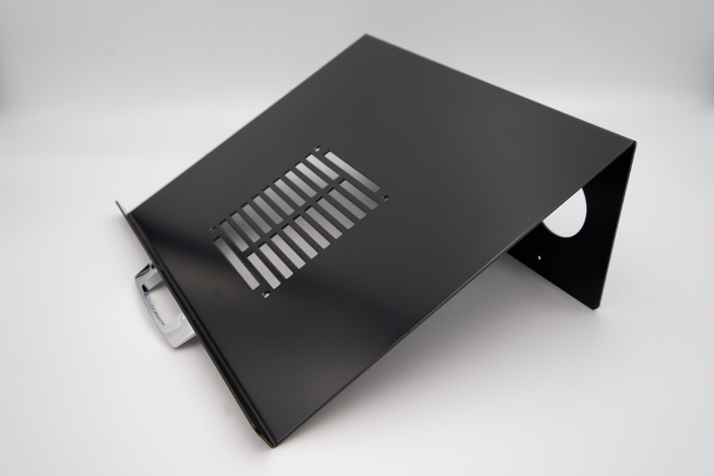 モニターアーム用ノートPCスタンド