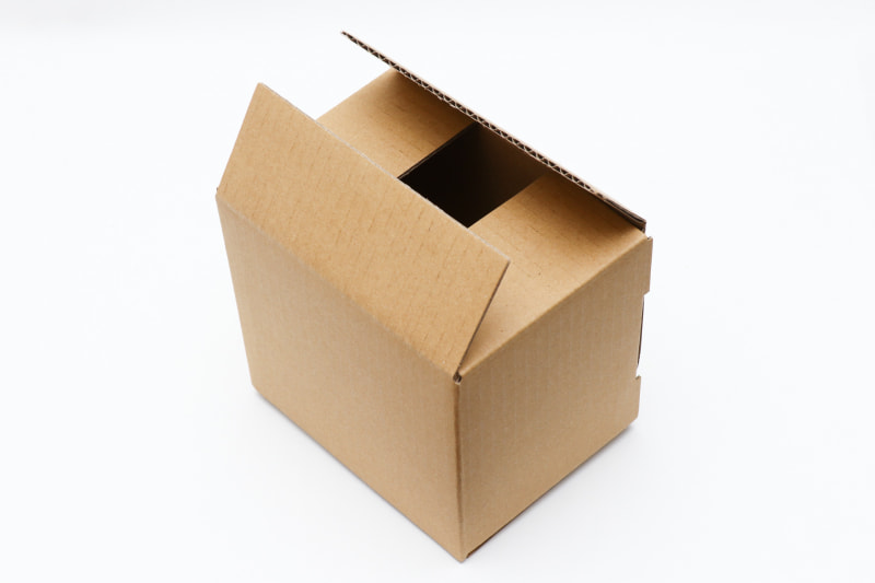 最後にフタをするところは下側にする。使うときは写真の上下逆さまになる