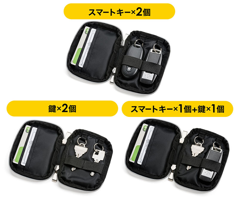 こんな収納物を想定して作られている。