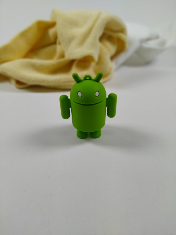 ポートレート。背後のボケが効いている