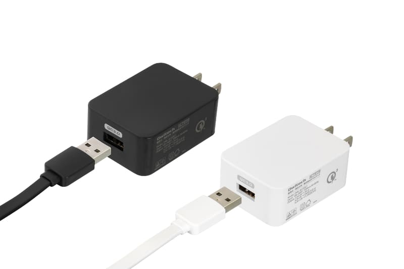 付属のUSB急速充電器