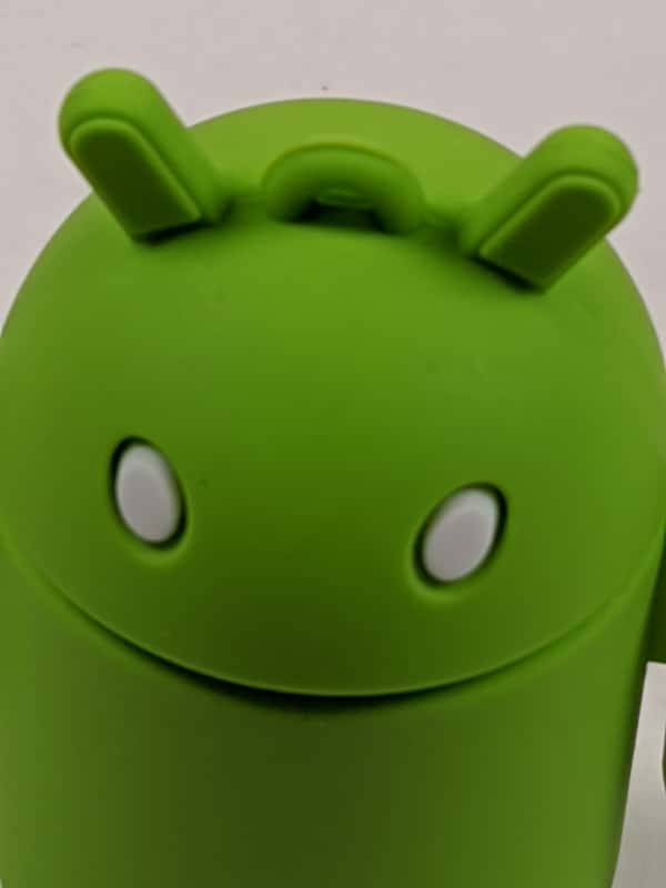 ズーム前（左）とズーム後（右）。