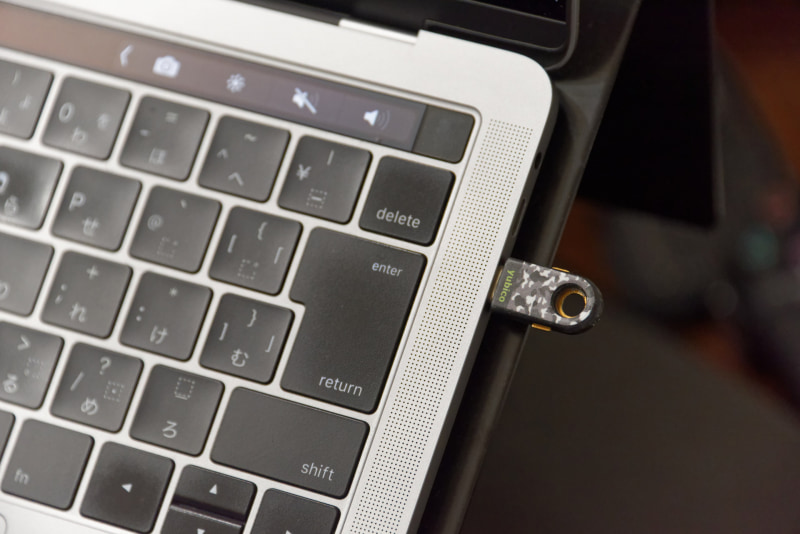 ノートPCに接続してみたところ