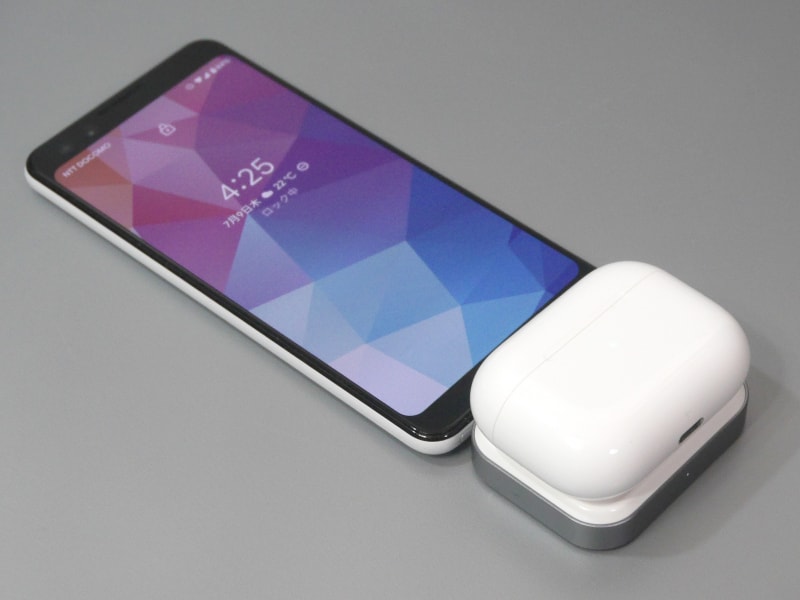 実際にこのような使い道があるかは不明だが、USB Type-Cを搭載したPixel 3からも充電できた
