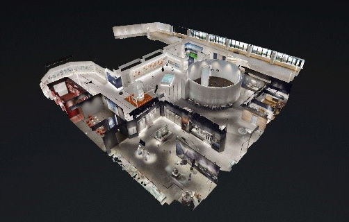 「KDDI MUSEUM」全体図