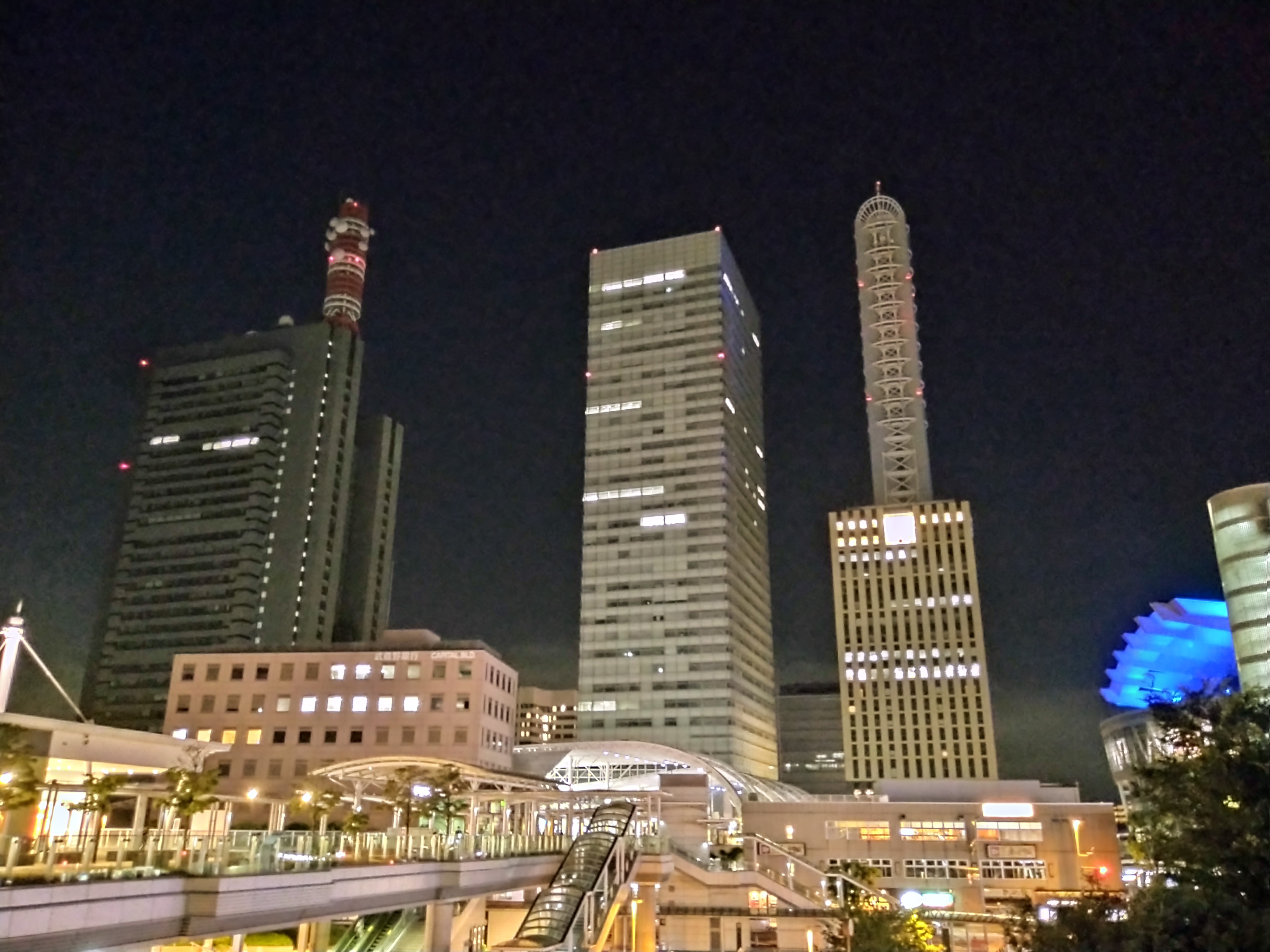 ナイトモードで撮影