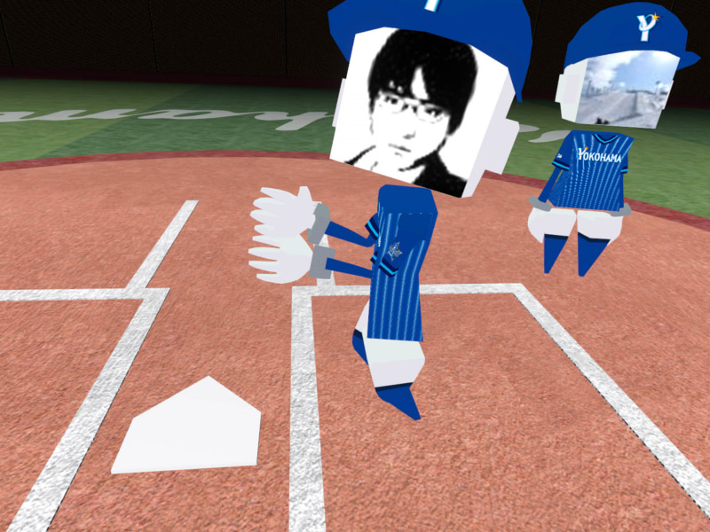 打席に立ったりも自由にできる。それだけでもけっこう楽しい