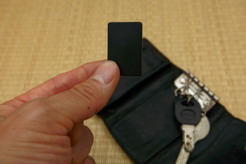 やっぱり財布とか、こういうキーホルダーなんかに使うのが定番なんだろうけれど……