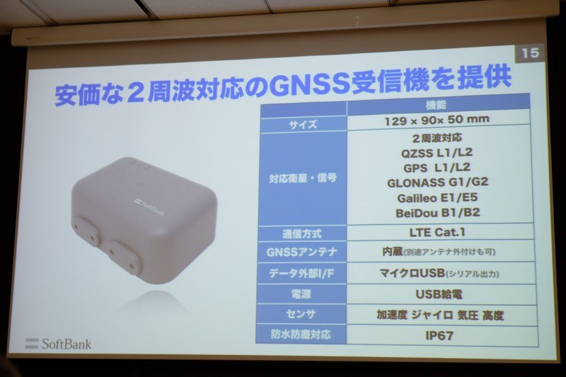 <a href="https://k-tai.watch.impress.co.jp/docs/news/1188068.html" class="strong bn" target="_blank">ソフトバンク、誤差数cmの測位サービスを11月末に開始</a>（2019年6月3日 ケータイ Watch）