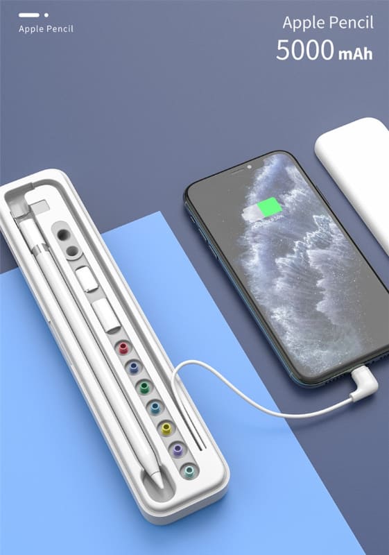 ケースのバッテリーからは、ほかのAppleデバイスの充電もできる