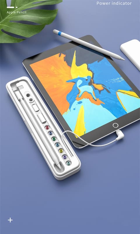 ケースのバッテリーからは、ほかのAppleデバイスの充電もできる