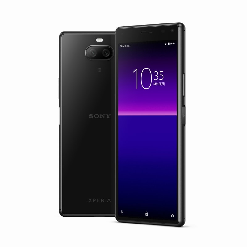 Xperia 8 Lite、カラーはホワイト（左）とブラック（右）をラインアップ