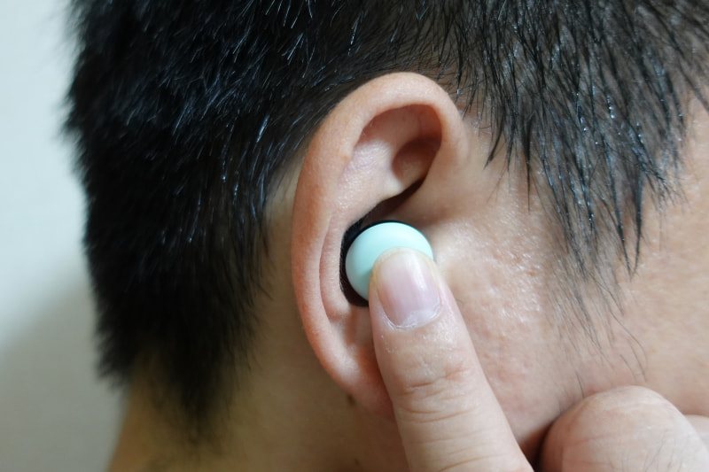 Pixel Budsを長押ししながら翻訳したいフレーズを発声