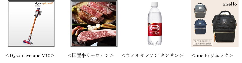 「ワケあり！最大70％OFF」商品の一例