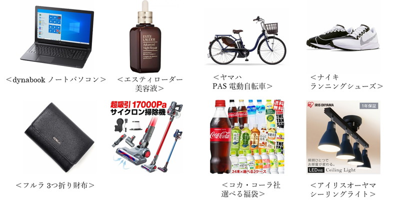 「最安値挑戦」商品の一例