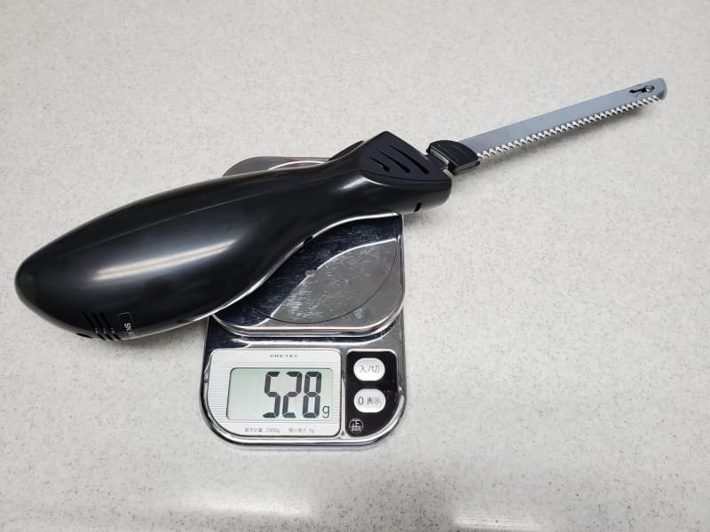 電動でも女性が持つには500g超えは重すぎる感じがする