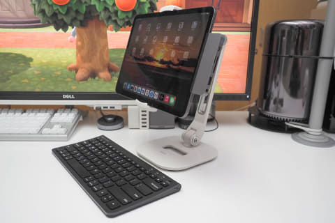 デスクトップパソコン iPad Pro iPadを机上据えて、デスクトップパソコンのコンパニオンにするッ