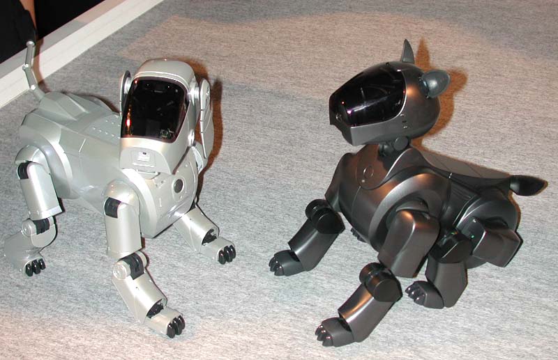 第1世代「ERS-110」（左）第2世代「ERS-210」