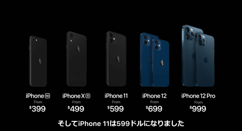 アップルが「iPhone 12/12 mini/12 Pro/12 Pro Max」発表、国内価格と ...