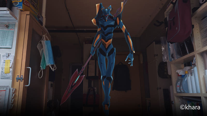 エヴァンゲリオン種類により、風景の色や明るさも自動的に変化する