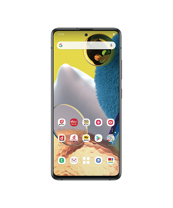 「Galaxy A51 5G SC-54A」ブラック