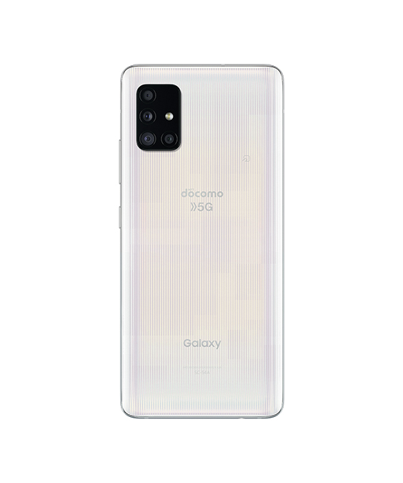 「Galaxy A51 5G SC-54A」ホワイト