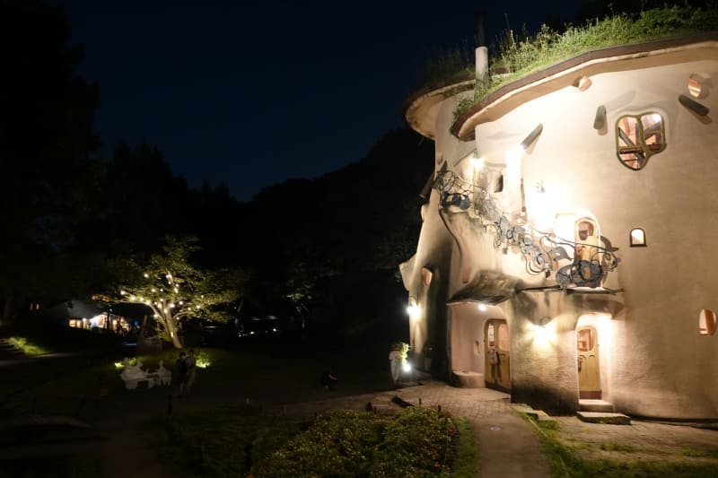 ちゃんとしたコンデジDSC-RX10M4では、遠方のツリーの形状まで捉えられている。このカメラとRakuten Miniを比べるのが酷だという話もあるが