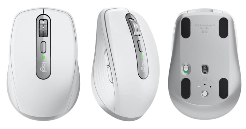 ロジクール「MX Anywhere 3 for Mac」は、「MX Anywhere 3」シリーズのうちMacに最適化されたモデルで、MacとのBluetooth接続安定性がカスタマイズされているとのこと。対応OSはmacOSとiPadOS。カラーはペイルグレーのみで、ロジクール オンラインストア税込価格は1万780円。