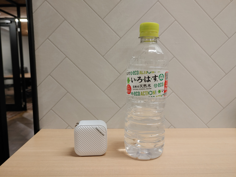 ペットボトルとサイズ比較
