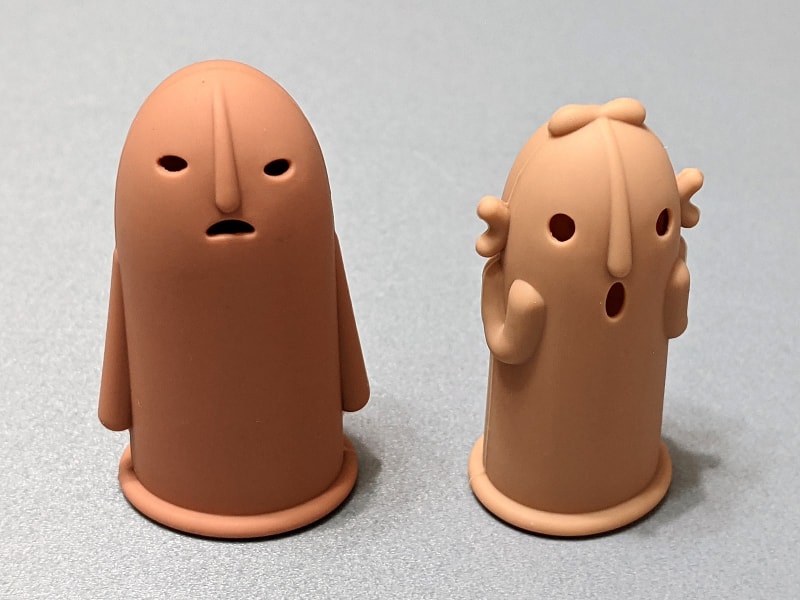 デフォルメも控えめで、いかにもハニワらしいリアルな造り。色もそれっぽい