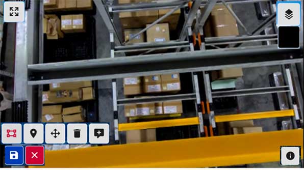 撮影画像の確認画面