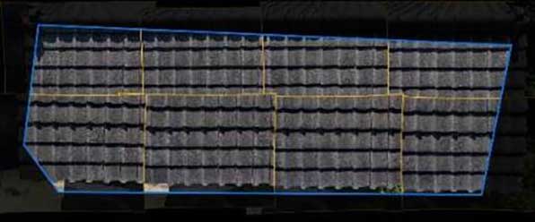 Skydio 3D Scanで作成された二次元合成画像