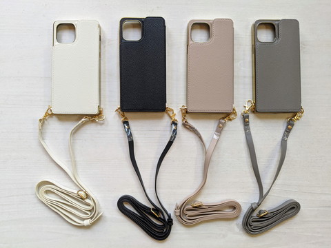 （左から）ivory、black、beige、grayのカラーバリエーション