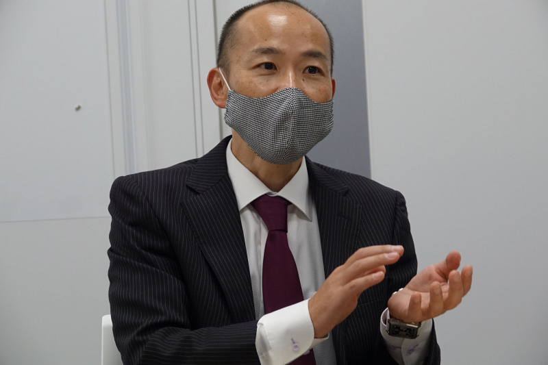 事業本部プロダクト事業部開発グループの山崎氏