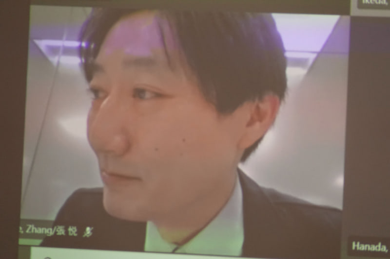 事業本部 ソフトウェア開発統括部 第五開発部の張氏