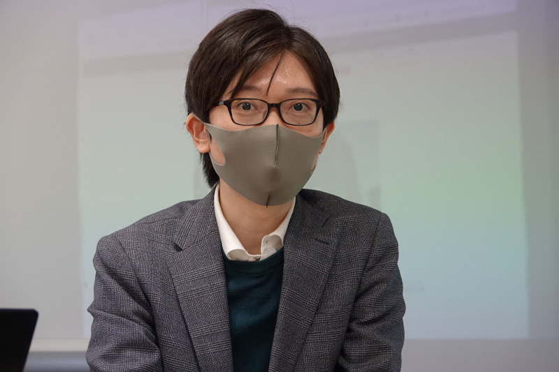 経営戦略室兼営業本部の外谷氏