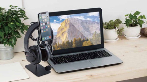 スマートフォン対応　アルミスタンド