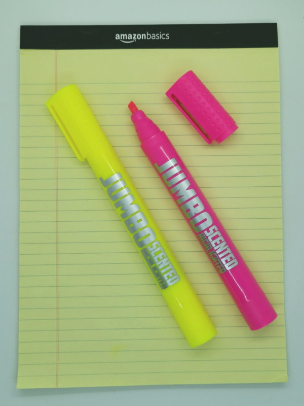 良く行くダイソーで巨大なハイライター（マーカーペン）を買った