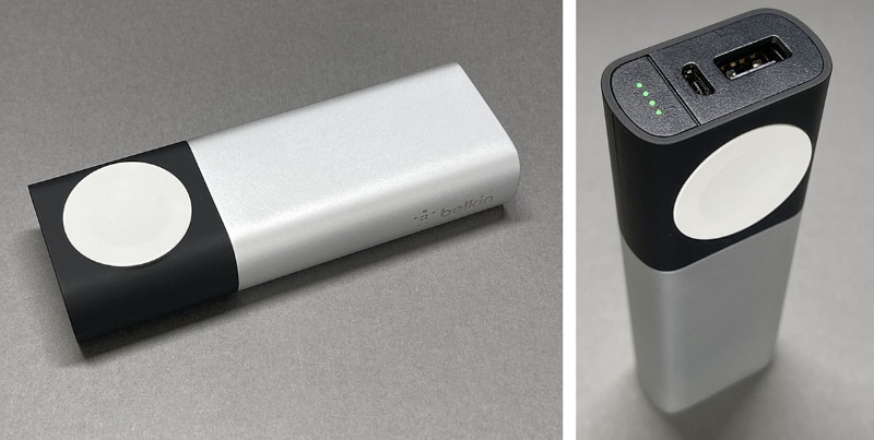ベルキン「Apple Watch+iPhone用 Valet Charger Power Pack 6700mAh」はスマートフォンなどに加えてApple Watchにも充電できるモバイルバッテリー