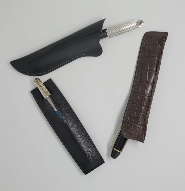 万年筆のケースは1本入れのケースが大好きでいつも使っている