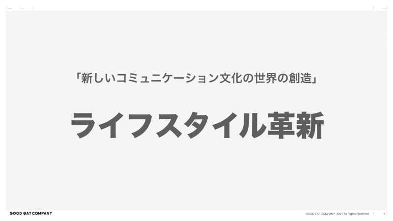 GOOD EAT COMPANY, INC. 2021 All Rights Reserved