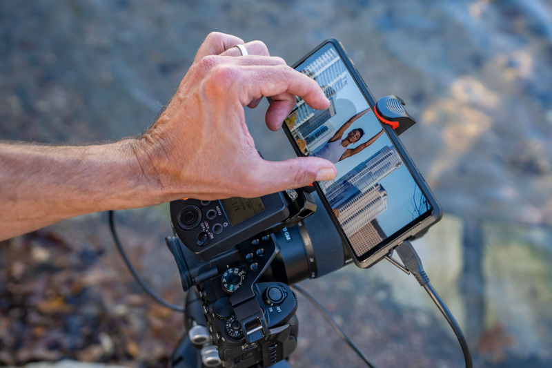 外部モニター機能イメージ